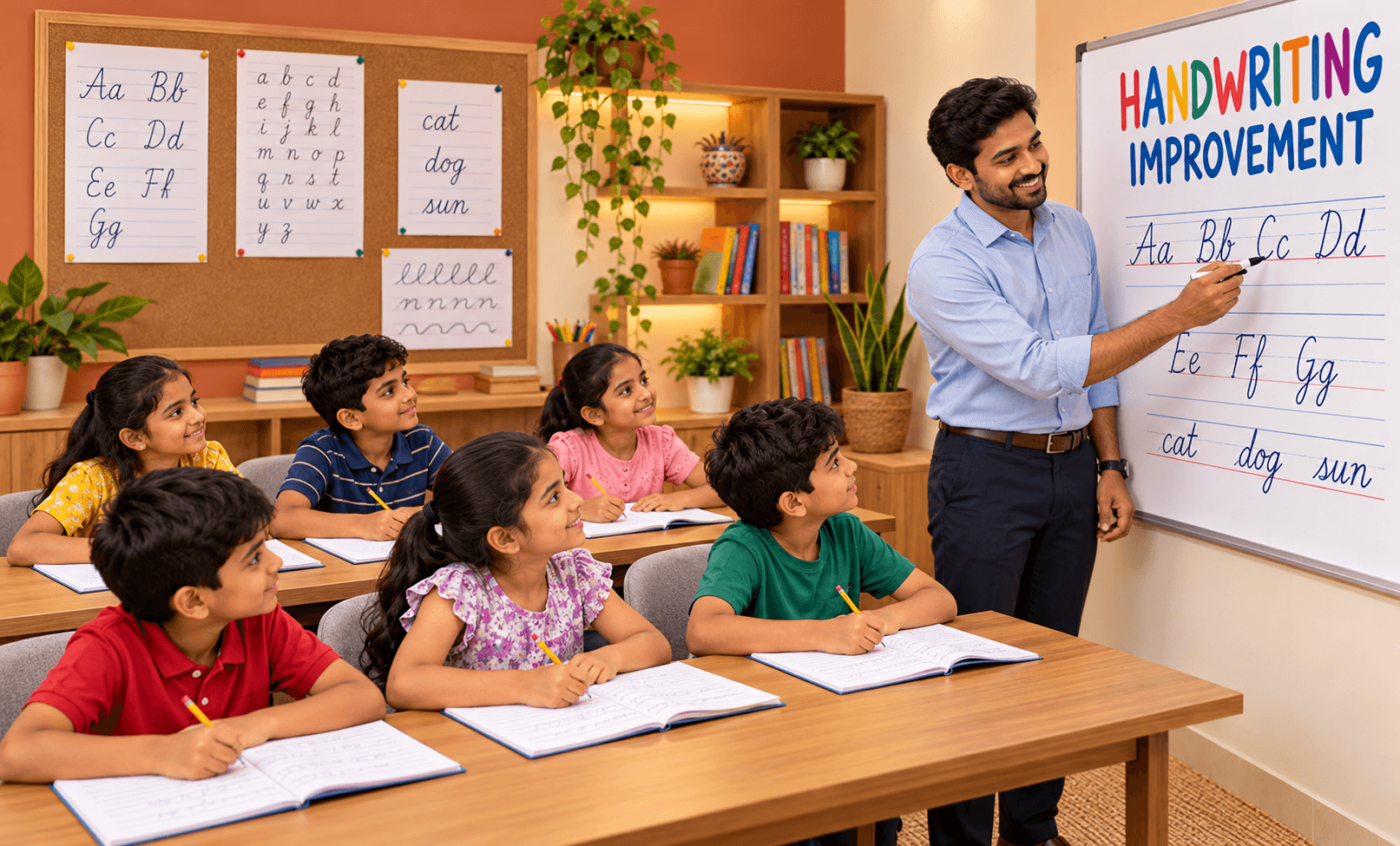 Handwriting Improvement classes for kids in Lucknow