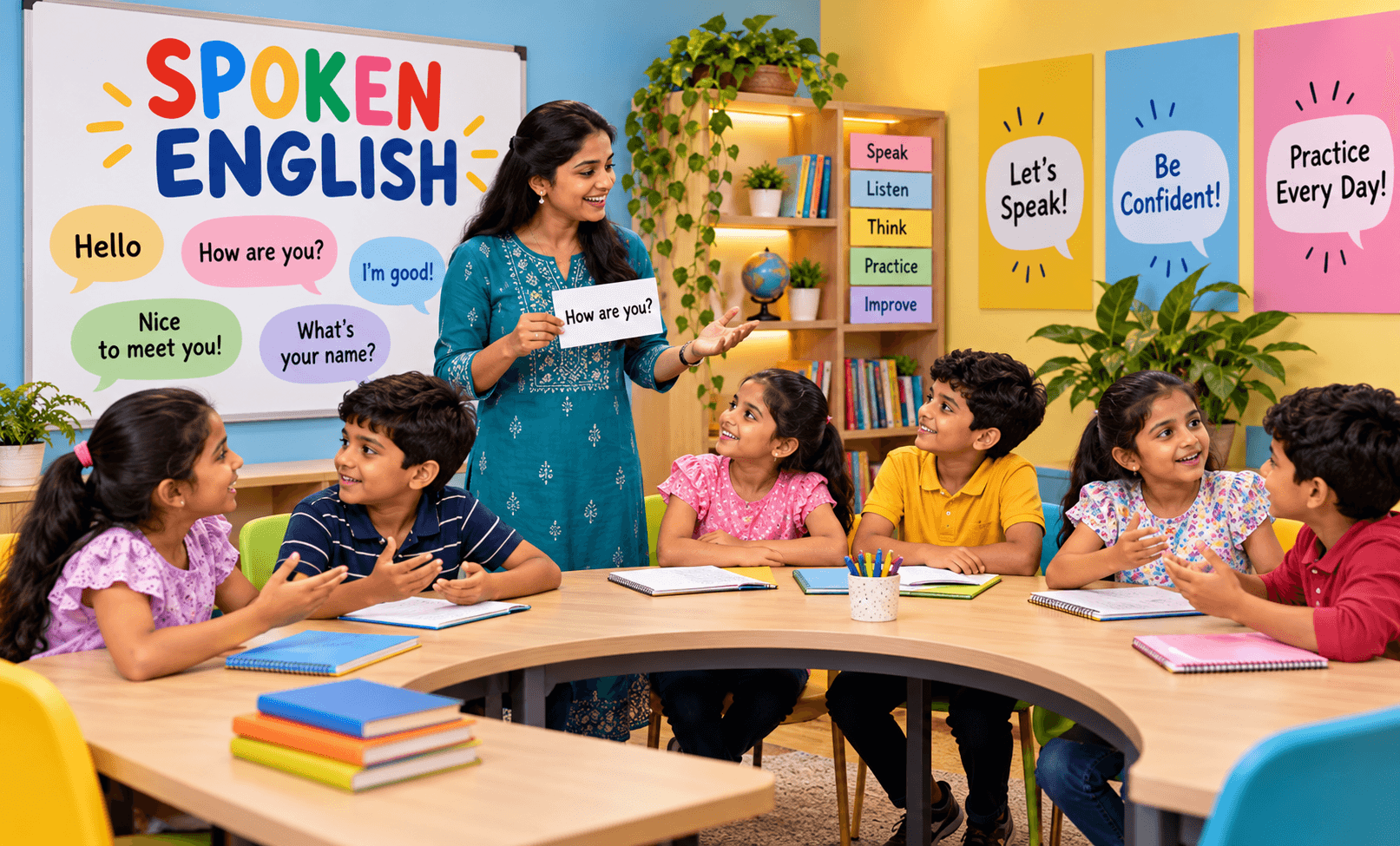 Spoken English + Public Speaking classes for kids in Lucknow